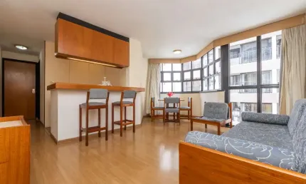Apartamento tipo para venda em Campo Belo com 1 quarto, 49m²