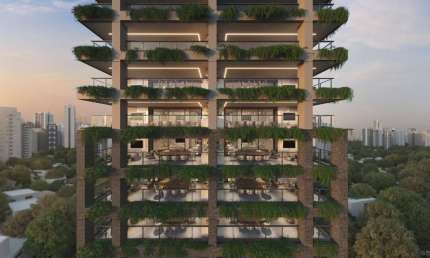 Apartamento tipo para venda com 3 quartos, sendo 3 suítes, 152m²