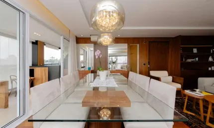 Apartamento tipo para venda em alto da boa vista com 3 quartos, sendo 3 suítes, 208m²