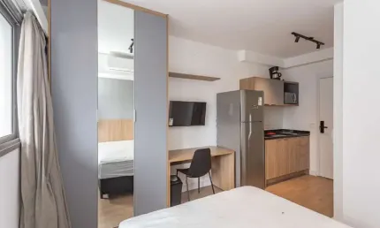Kitnet / Stúdio à venda na Avenida Armando Ferrentini, 654, Paraíso, São Paulo