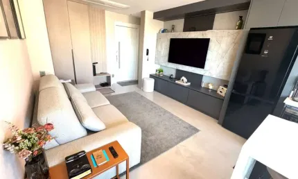 Apartamento tipo para venda com 1 quarto, sendo 1 suíte, 52m²