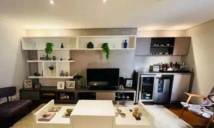 Apartamento tipo para venda em Vila Olímpia com 4 quartos, sendo 3 suítes, 154m²
