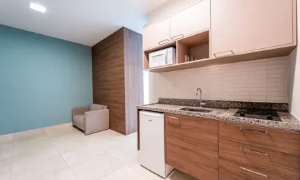 Studio para venda em centro com 1 quarto, sendo 1 suíte, 38m²