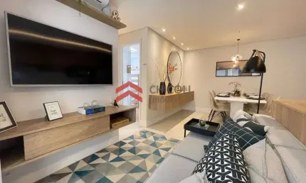 Apartamento com 2 quartos à venda na monte alegre, 51, granja viana, cotia por r$ 395.000