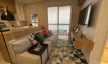 Apartamento com 2 quartos à venda na monte alegre, 51, granja viana, cotia por r$ 365.000