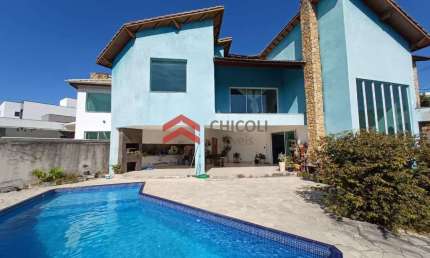 Casa em condomínio fechado com 6 quartos à venda na Estr. Fernando Nobre, 2500, Jardim do Golf I, Jandira por R$ 2.750.000