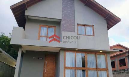 Casa em condomínio fechado com 3 quartos à venda na Açai (Sta Adélia), 880, Chácara Remanso, Vargem Grande Paulista por R$ 1.380.000