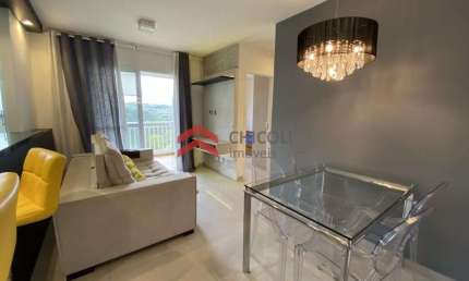 Apartamento com 2 quartos para alugar na Rua Sapucaí, 210, Gramado, Cotia por R$ 3.000