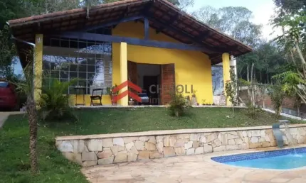 Chácara / sítio com 2 quartos à venda na estrada do rouxinol, 10, condomínio vale do sol, ibiúna por r$ 610.000
