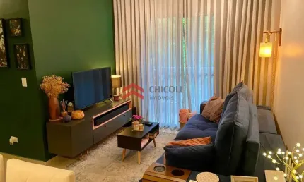 Apartamento com 2 quartos à venda na Estrada Manoel Lages do Chao, 850, Jardim Caiapia, Cotia por R$ 260.000
