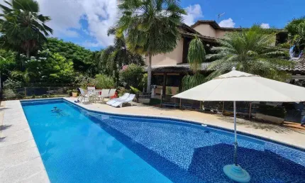 Casa em condomínio fechado com 4 quartos à venda na Avenida Praia de Itapoan, Vilas do Atlantico, Lauro de Freitas