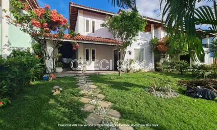 Casa em condomínio fechado com 4 quartos à venda na Avenida Praia de Itapoan, Vilas do Atlantico, Lauro de Freitas