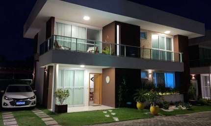 Casa em condomínio fechado com 4 quartos à venda na Avenida Praia de Itapoan, Vilas do Atlantico, Lauro de Freitas
