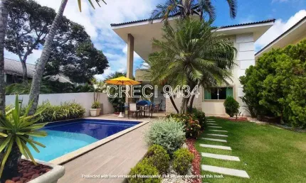 Casa em condomínio fechado com 4 quartos à venda na Avenida Praia de Itapoan, Vilas do Atlantico, Lauro de Freitas