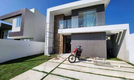 Casa em condomínio fechado com 4 quartos à venda no Abrantes, Camaçari 