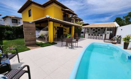 Casa em condomínio fechado com 4 quartos à venda na Avenida Praia de Itapoan, Vilas do Atlantico, Lauro de Freitas