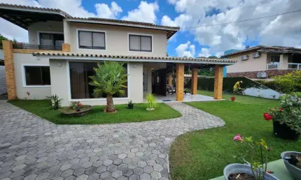 Casa em condomínio fechado com 5 quartos à venda na Avenida Praia de Itapoan, Vilas do Atlantico, Lauro de Freitas