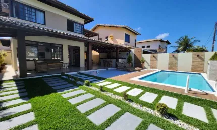 Casa em condomínio fechado com 4 quartos à venda na Avenida Praia de Itapoan, Vilas do Atlantico, Lauro de Freitas