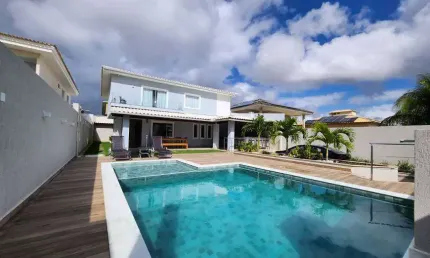 Casa em condomínio fechado com 5 quartos à venda na Avenida Praia de Itapoan, Vilas do Atlantico, Lauro de Freitas