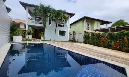 Casa com 4 quartos à venda na Avenida Praia de Itapoan, 9, Buraquinho, Lauro de Freitas