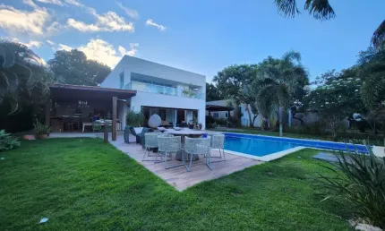 Casa em condomínio fechado com 5 quartos à venda no Busca-Vida, Camaçari 