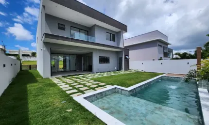 Casa em condomínio fechado com 4 quartos à venda no Alphaville Litoral  Norte 1, Camaçari 
