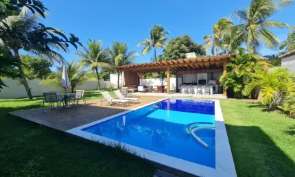 Casa em condomínio fechado com 4 quartos à venda na Rodovia BA-099 - Estrada do Côco, 3, Busca-Vida, Camaçari