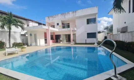 Casa em condomínio fechado com 5 quartos à venda na Alameda Praia de Imbe, 3, Vilas do Atlantico, Lauro de Freitas