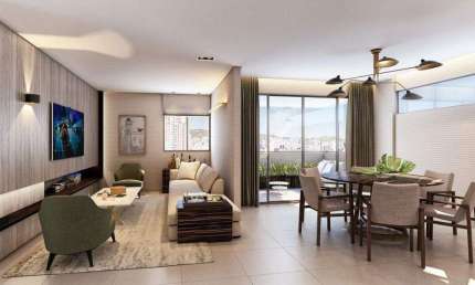 Apartamento à venda, 4 quartos, 2 suítes, 3 vagas, Funcionários - Belo Horizonte/MG