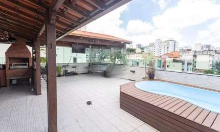 APARTAMENTO DE COBERTURA, 2 VAGAS, PISCINA, CHURRASQUEIRA