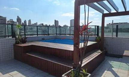 COBERTURA 3 QUARTOS, SUÍTE, 2 SALAS, DUAS VAGAS, ELEVADOR, ÓTIMA LOCALIZAÇÃO