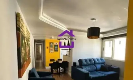 Apartamento em condomínio padrão para venda no bairro sítio pinheirinho, 3 dorms, 1 vaga, 69 m