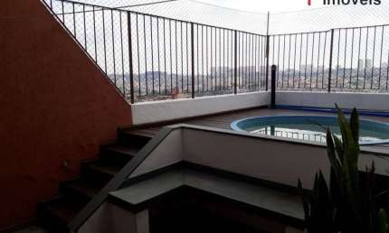 Cobertura com 3 quartos à venda na Rua Engenheiro Luiz Scala Júnior, 40, Rudge Ramos, São Bernardo do Campo por R$ 880.000