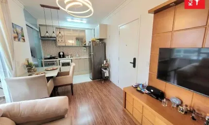 Apartamento com 2 quartos à venda na rua doutor amâncio de carvalho, 437, baeta neves, são bernardo do campo por r$ 420.000