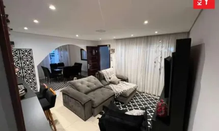 Casa com 3 quartos à venda na avenida áurea, 158, jardim do estádio, santo andré por r$ 1.060.000