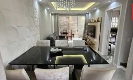 Casa em condomínio fechado com 3 quartos à venda na rua ibatiba, 234, vila metalúrgica, santo andré por r$ 650.000