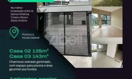 Sobrado no costa e silva com 3 quartos para venda, 143 m²