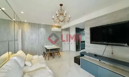 Linda Cobertura Mobiliada Residencial Praça dos Poeta Jardim Contorno - Bauru-SP