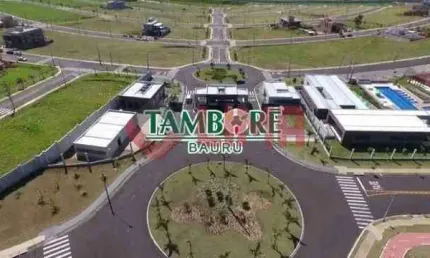 Terreno em condomínio fechado à venda no Residencial Tamboré, Bauru 