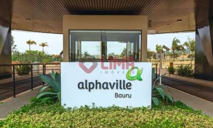 TERRENO CONDOMINIO RESIDENCIAL ALPHAVILLE - BAURU/SP