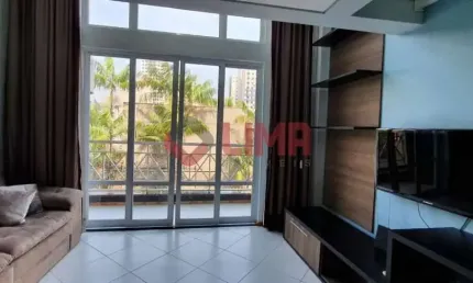 Lindo Apartamento Soho Duplex - Mobiliado - Bauru/-SP