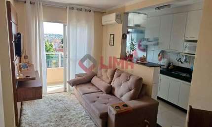 Apartamento no Bela vista com 2 dormitórios com suíte e Sacada - Spazzio Bela Vista Proximo a TV TEM.