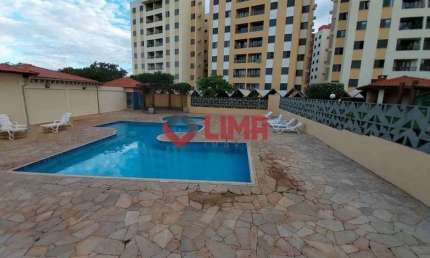 Excelente apartamento para locação no Monte Castelo com 03 dormitóriose 1 vaga de garagem próximo ao Camélias e Flamboyans