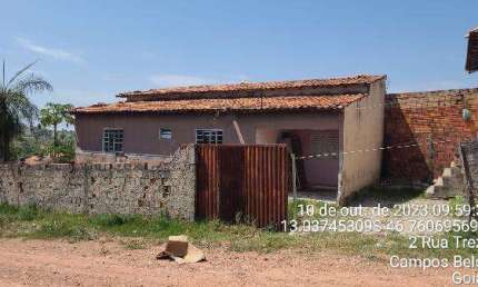 Oportunidade Única em CAMPOS BELOS - GO | Tipo: Casa | Negociação: Venda Direta Online  | Situação: Imóvel