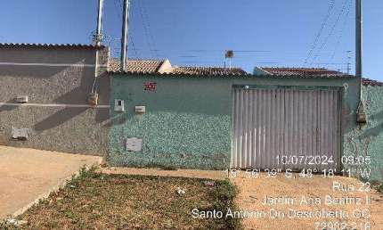 Oportunidade Única em SANTO ANTONIO DO DESCOBERTO - GO | Tipo: Casa | Negociação: Venda Direta Online  | Situação: Imóvel