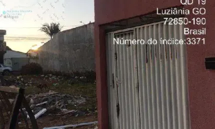 Oportunidade Única em LUZIANIA - GO | Tipo: Terreno | Negociação: Venda Direta Online  | Situação: Imóvel