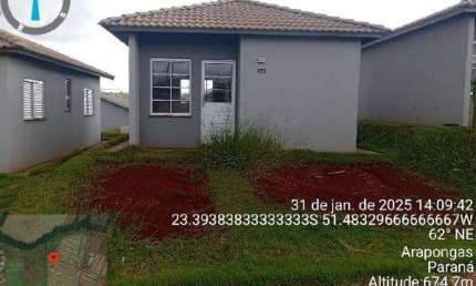 Oportunidade Única em ARAPONGAS - PR | Tipo: Casa | Negociação: Leilão  | Situação: Imóvel