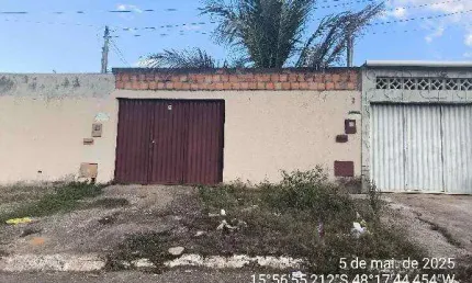Oportunidade única em santo antonio do descoberto - go | tipo: casa | negociação: leilão  | situação: imóvel