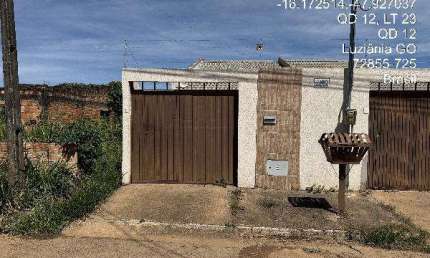 Oportunidade Única em LUZIANIA - GO | Tipo: Casa | Negociação: Leilão  | Situação: Imóvel