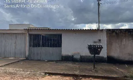 Oportunidade Única em SANTO ANTONIO DO DESCOBERTO - GO | Tipo: Casa | Negociação: Leilão  | Situação: Imóvel